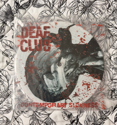 Deaf Club - Contemporary Sickness LP Colored Vinyl Clear/Red/Black Three One G