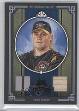 2005 Donruss Diamond Kings Black Framed Materials 8/10 Craig Wilson #178 0v1