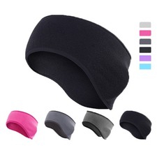 Winter Ear Warmer Headband Stretchy Ear Muffs Full Cover Sweatband for Women Men