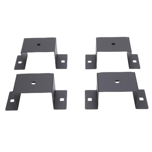 4 Pcs Trailer Stake Pocket Bracket High Strength Carbon Steel Trailer Rail Brack - Picture 11 of 24