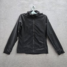 Nike Golf Women Jacket S Black STORM-FIT Activewear Zipper Long