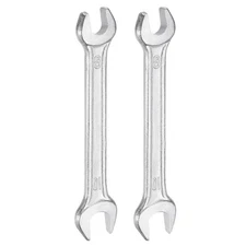 2pcs Double Open End Wrench 8mm x 10mm Metric U-Shaped Spanner