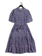 Suncoo Shirt Midi Dress L in Multi