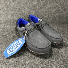 HEY DUDE Wally Funk Youth Splatter Slip-On Shoe Kids Size US 1 Black