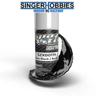SPAZ STIX SZX00119 High Gloss Black/Backer, Aerosol Paint, 3.5oz Can