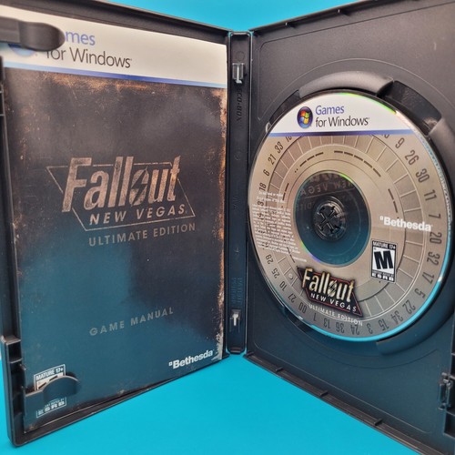 Fallout New Vegas Ultimate Edition PC DVD Videojuego Windows con Manual Bethesda - Imagen 3 de 5