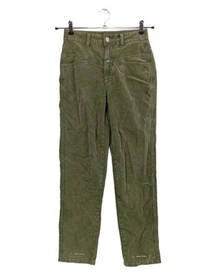 CLOSED Cordhose Damen Hose Gr. DE 34 khaki Casual-Look