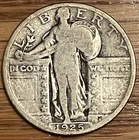 Standing Liberty Quarter, 1925, 90% Silver, #2 - Combined Shipping OK J