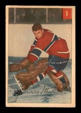 1954 Parkhurst #1 Gerry McNeil ! GOOD X2820963