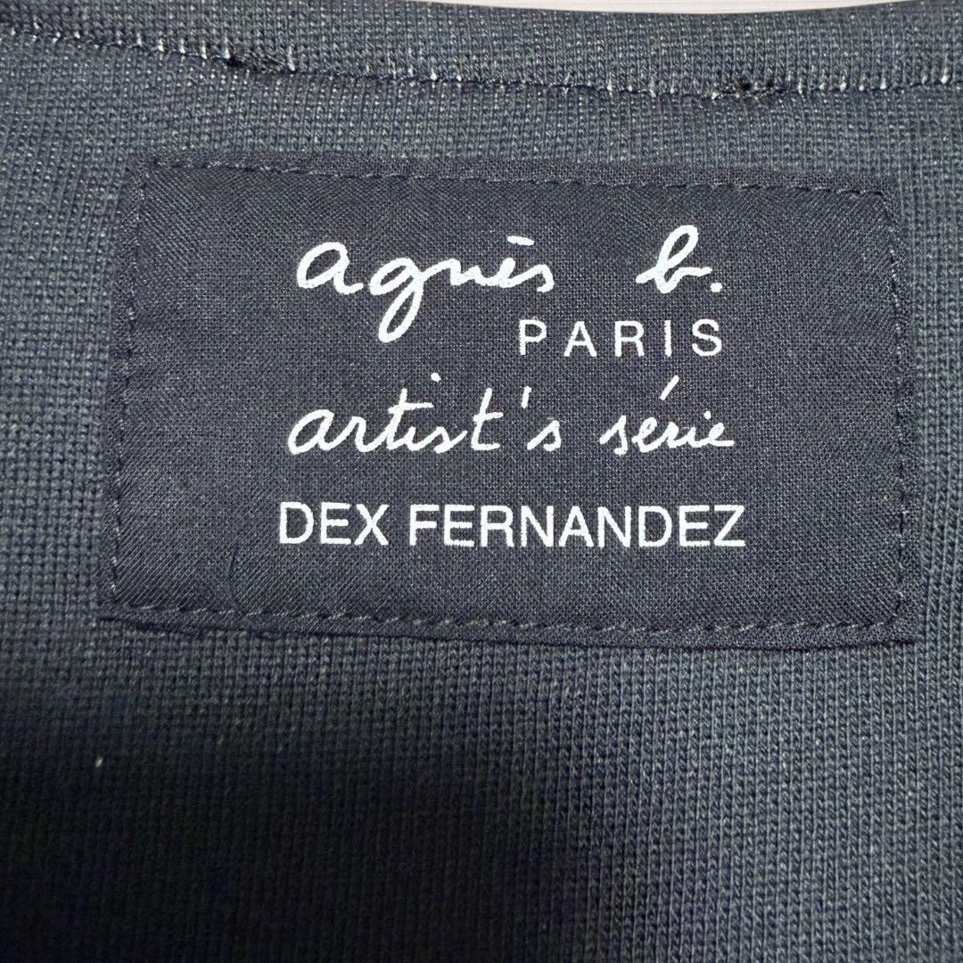 Agnes B. Dex Fernandez Allover Pattern Dress 100 Cotton 1S M Women Rare Agnes B. image 9