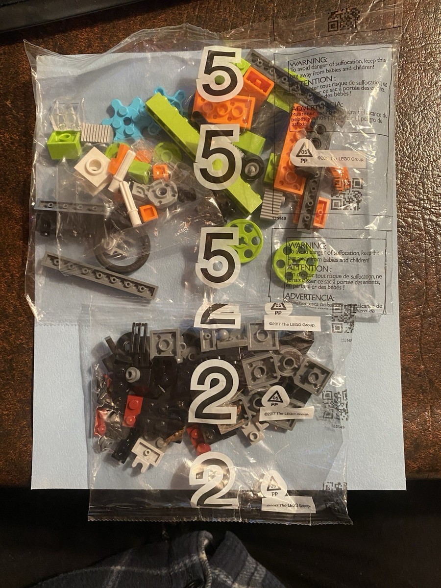 135149 LEGO Sealed Parts Bags - Unknown Set Bags #2 and #4 - 2017