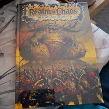 Warhammer Realm Of Chaos: The Lost And The Damned Reprint Book (Sealed, New)