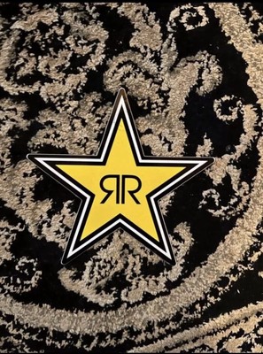 Rockstar Energy Drink Aufkleber Sticker Werbeaufkleber ''Rockstar Stern'' NEU