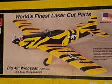 Herr Engineering 42" 1/2A P-51 Mustang Balsa Wood Kit