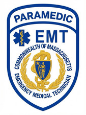 Paramedic EMT Massachusetts- IRON ON DTF TRAN...