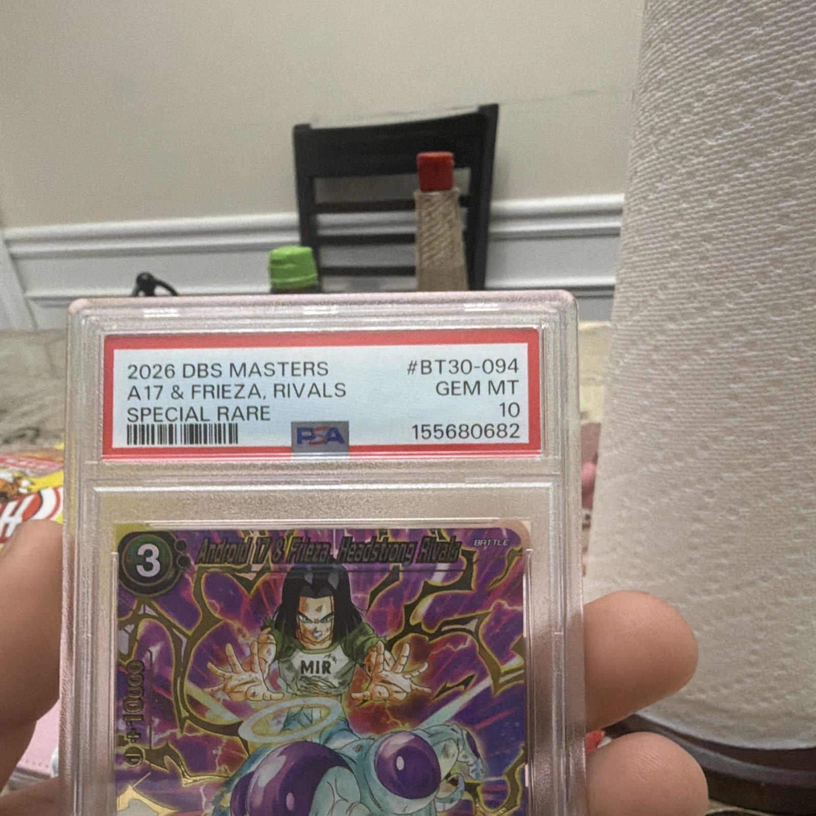 Dragon Ball Super Card Game 2026 DBS Masters BT30-094 PSA 10 SPR Foil view 3