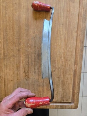 Vintage Hirsch Werkzeuge FWB  draw knife 9 inch