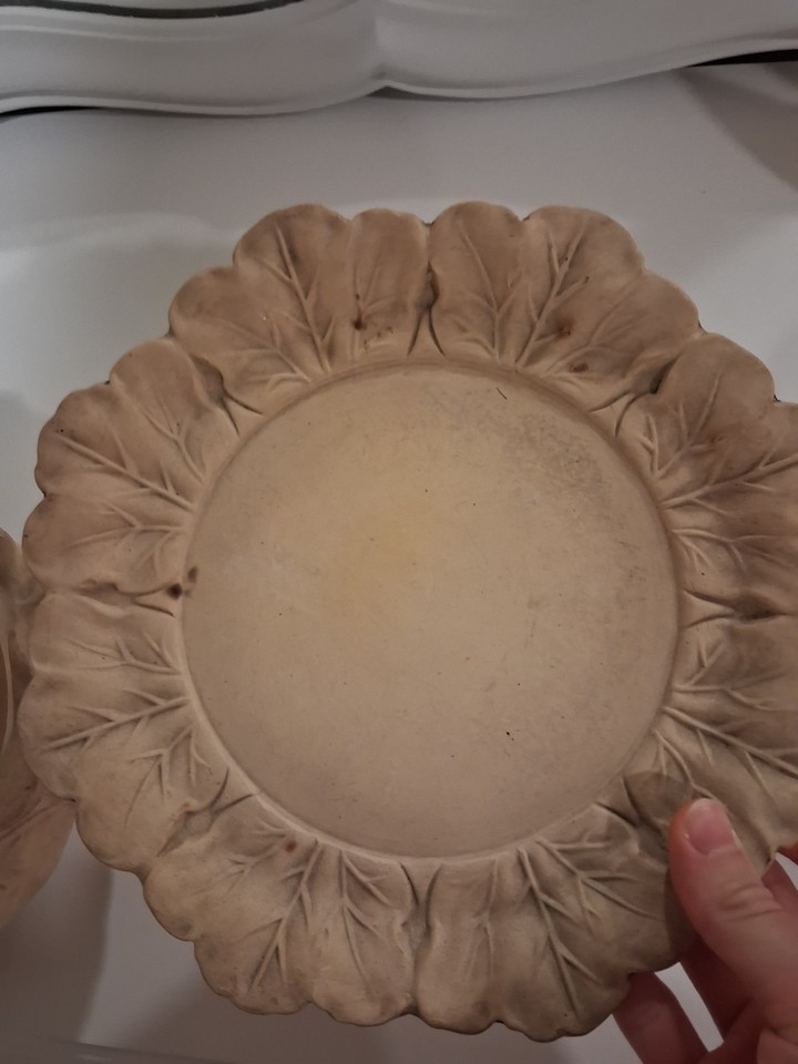 Rare Egmondville English Rabbit Caneware Game Dish Cabbage Tureen 1850 ...