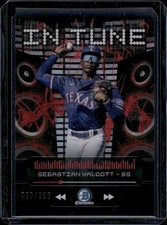 2024 Bowman Draft #IT-20 Sebastian Walcott In Tune Refractor #/250