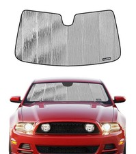 Windshield Sun Shade for Ford Mustang 2013-2014, Custom Fit Front Window Suns...