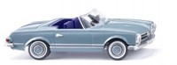 Wiking 014248 - 1/87 MB 280 SL Cabrio - Horizontblau - Neu