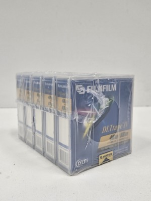 5 Sealed FUJIFILM DLT Tape IV 40GB/80GB