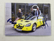 original Scorpions Autogramme mit Opel Speeds...