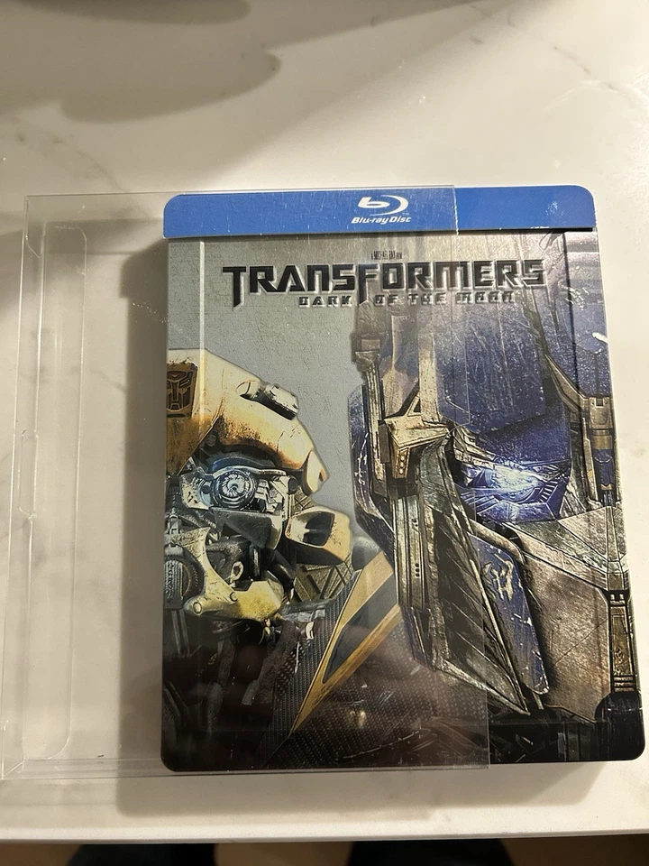 Steelbook Transformers Dark of The Moon Blu Ray Embossed UK OOP - Image 3 of 3