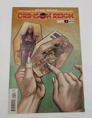 Star Wars Crimson Reign #2 (NM-) David Lopez, Sabacc Card Variant! Marvel 2022