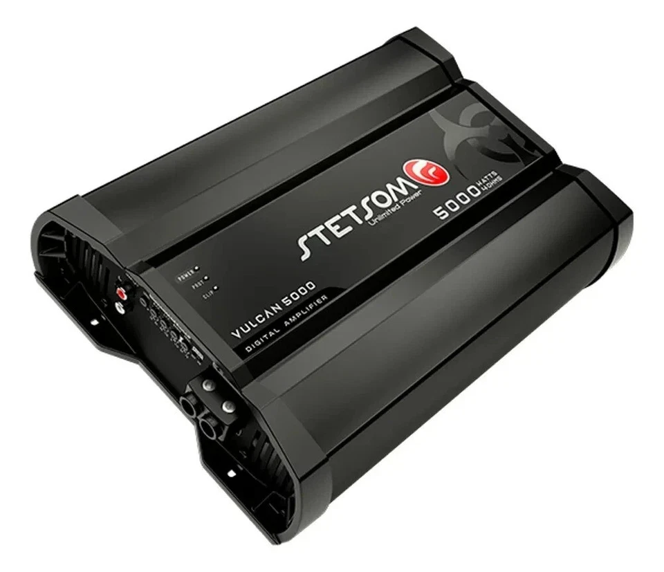 Stetsom Vulcan 5000w Rms - 4 Ohms Digital Car Amplifier Stetsom - Image 4 of 4