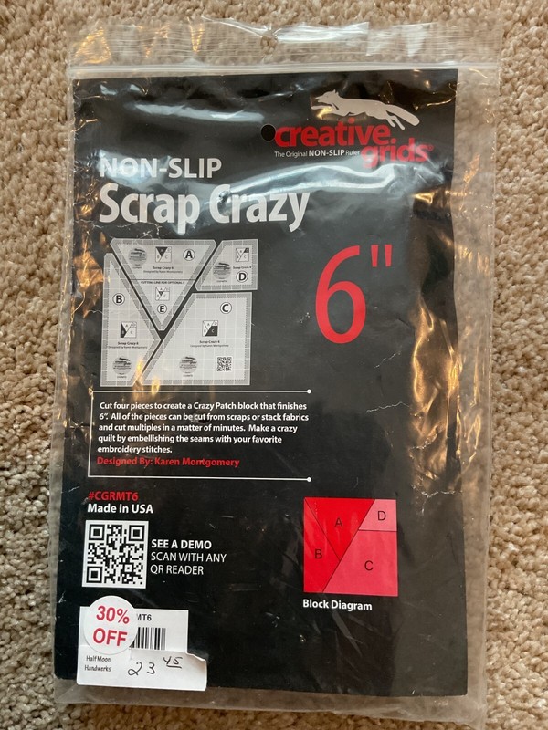 Non Slip Scrap Crazy 6"