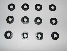 1 Dozen Tonka Truck 3/16" axle retainers - pressed steel toy