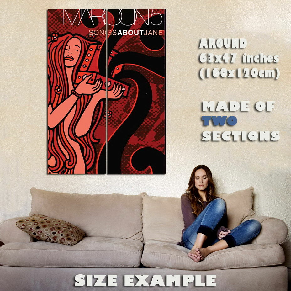 Art Posters Maroon 5 Songs About Jane 29 7 X 42cm Poster Art Print Amk2257 Art