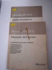 Microsoft MS-DOS 5.0 Manuale dell’utente + Guida introduttiva 1991