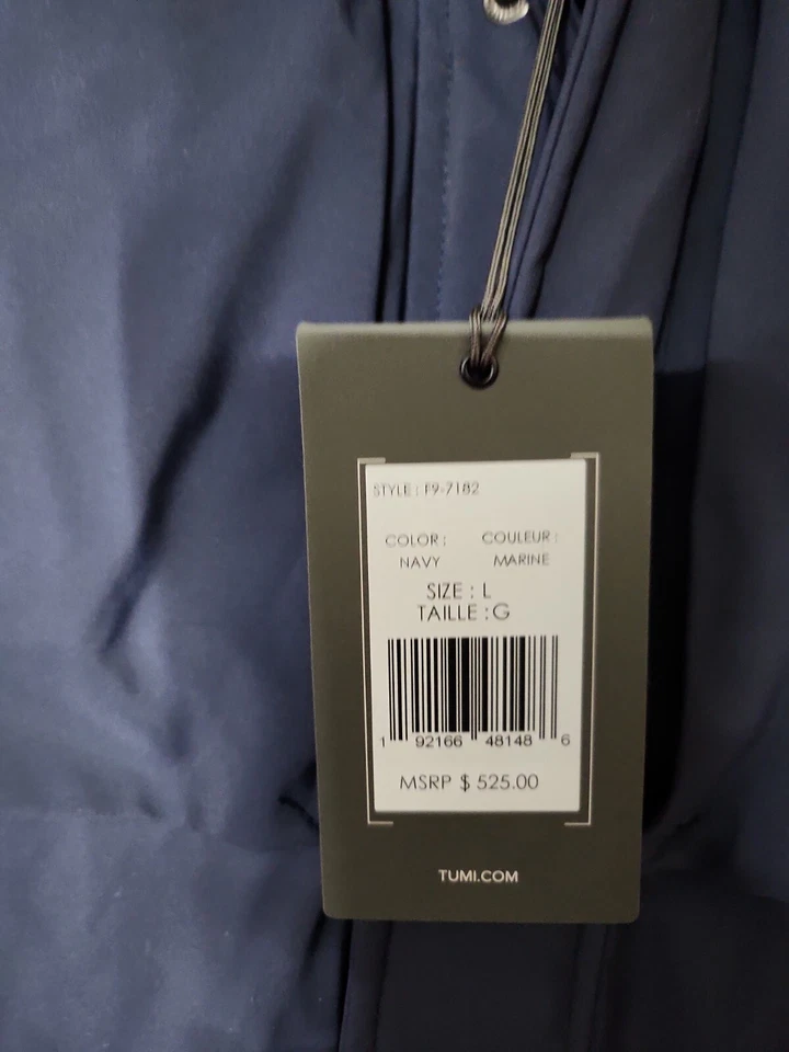 New TUMI Men's Hi Shine Luxe Down  Jacket ,New with tag  - Image 2 of 4