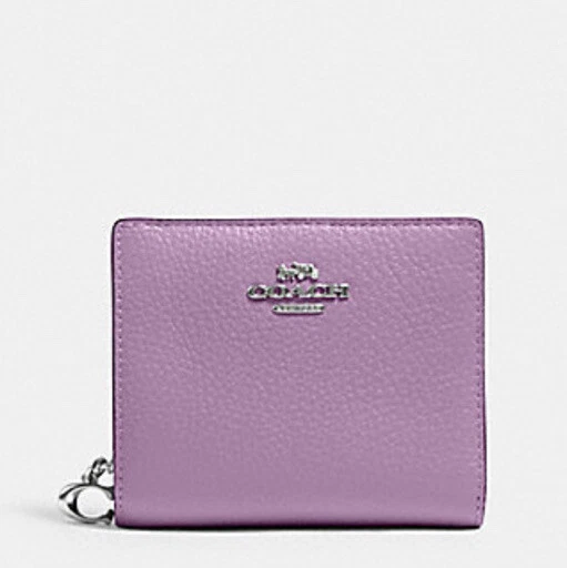 Coach SNAP WALLET COACH C2862 SV VIOLET ORCHID eBay