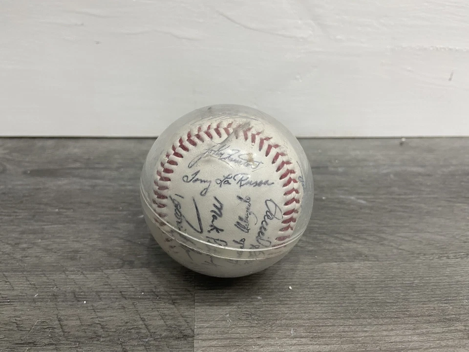 Bert Blyleven Signed 9 Stat Baseball - Image 2 of 3