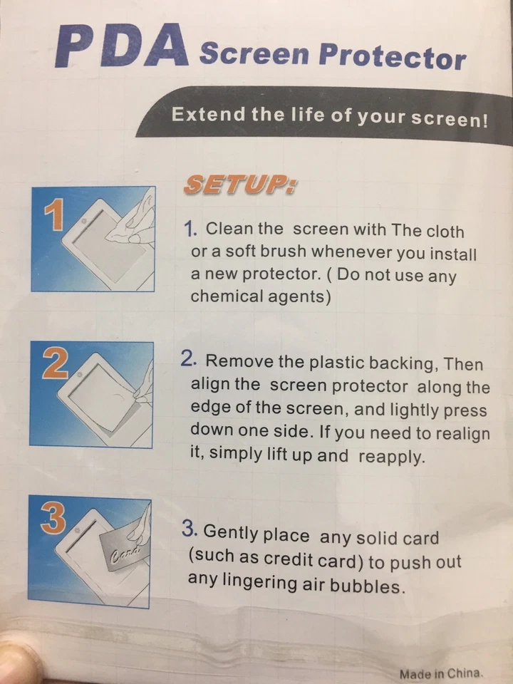 Screen Protector for HP iPaq 2210 PDA Handheld Pocket PC - Image 4 of 4