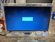 RCA 13 Inch Clear Prison TV J15SE820 Tested and Working Condition No Remote.