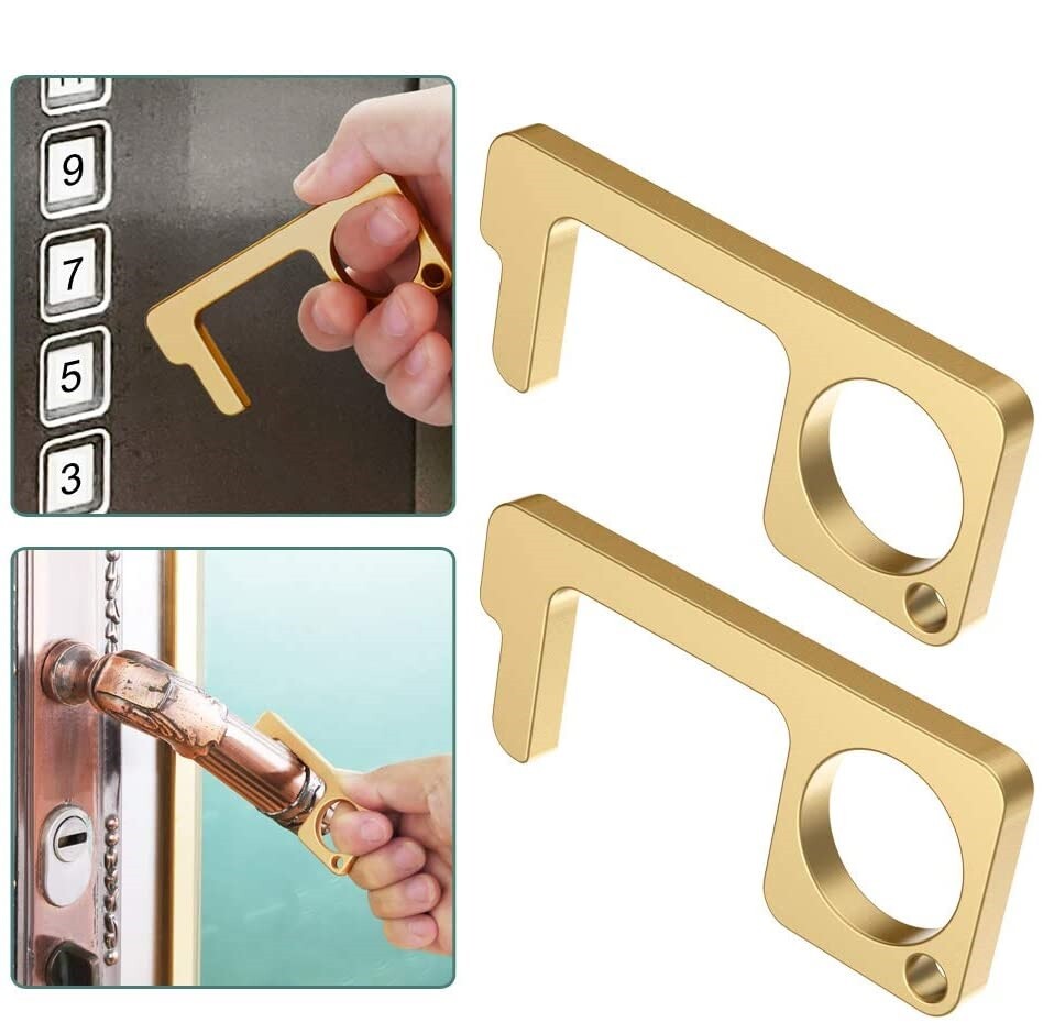 Brass Wholesale Touchless Keychain Wholesale No Touch Door