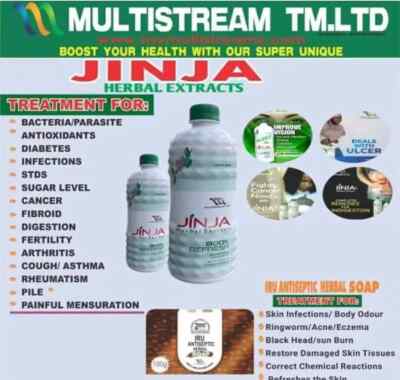 JINJA HERBAL EXTRACTS  350 ML, 750 ML