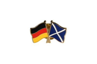 Deutschland - Schottland Flaggen Pin Fahnen Pins Fahnenpin Flaggenpin Anstecker