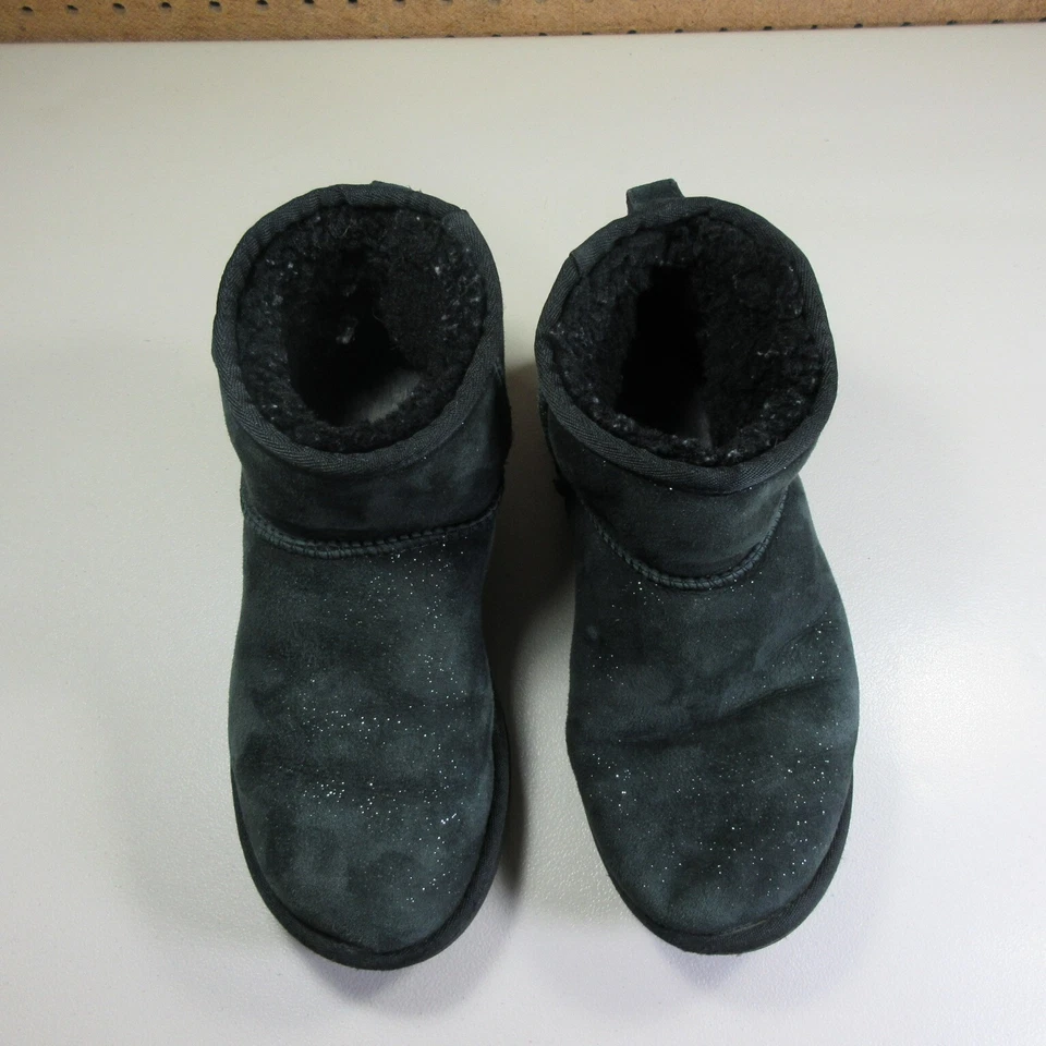 Botas UGG femininas jeans mini Via Láctea glitter 7 M 1104110 - Imagem 3 de 4