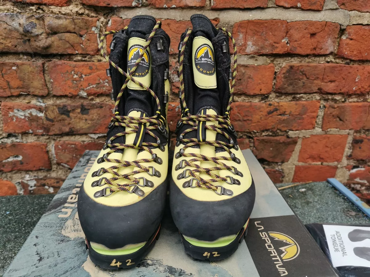 LA SPORTIVA NEPAL EVO WOMAN GTX GORE-TEX LIME ALPINE HIKING BOOTS