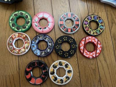 Power Rangers Samurai Shinkenger DX Morpher Weapon 6p Disc 10p set