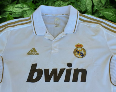 REAL MADRID 2011-2012 UEFA CHAMPIONS LEAGUE RONALDO 7 HOME JERSEY