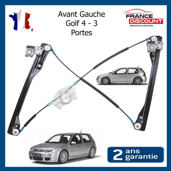 Fensterhebermechanismus Vorne Links Fahrer FüR VW Golf 4 3-TüRer 1J3837461H-image