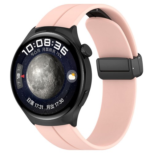 20/22MM Silikon Smartwatch Armband Faltschließe Armband für HUAWEI Watch4/4 Pro - Bild 25 von 33