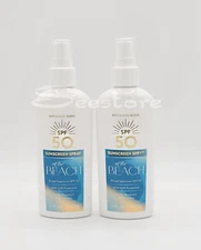 Bath & Body Works At the Beach Sunscreen Spray SPF 50 UVA/UVB 6 oz Set of 2