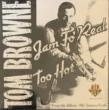 TOM BROWNE: Jam Fo' Real / Too Hot Hip Bop Records 12" Single Brand New Sealed